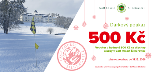 Vánoční poukaz 500 Kč