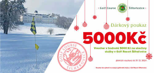 Christmas voucher 5000 CZK